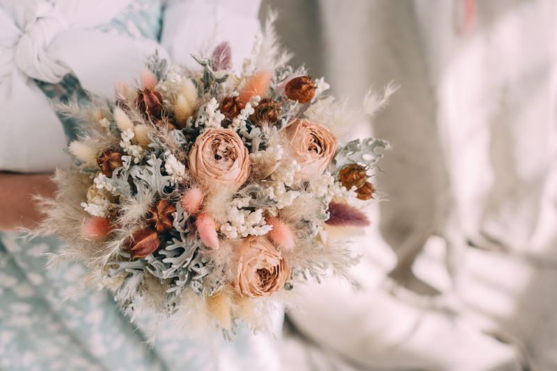 long lasting dried flower bouquet