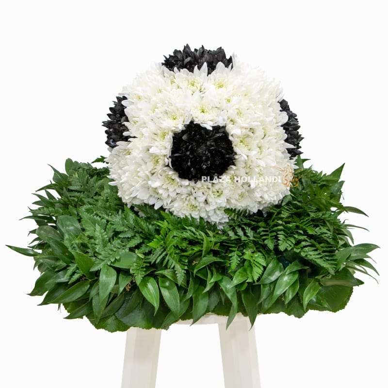 football flower arrangement