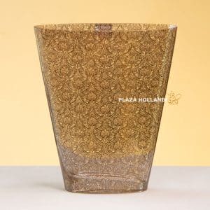 A Casa K Vase gold and crystal