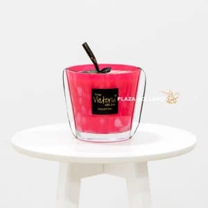 Victoria with love pink candle