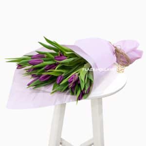 Purple Tulip bouquet