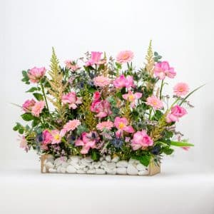 Acrylic box Flower Arrangement