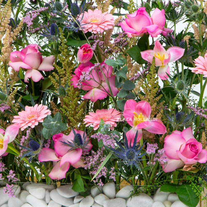 Acrylic box Flower Arrangement