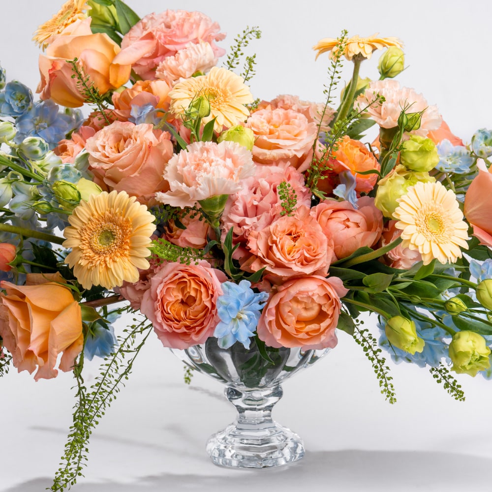 H2 Peach & Sky Floral Harmony