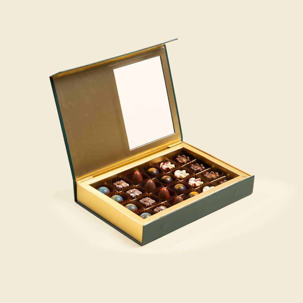 37.1 Flower Blossom Mix Chocolate 24 Pcs Box