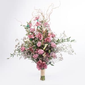 Mother's Day 5 Majestic Grace: Calla Lily & Italian Ruscus Elegance