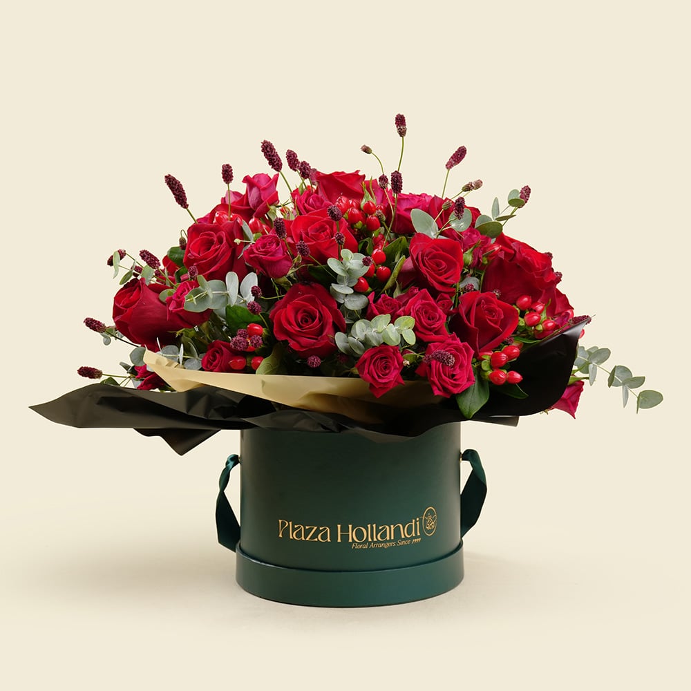 3-1-1.jpg Red Roses Passion Plaza Hollandi Flower Box