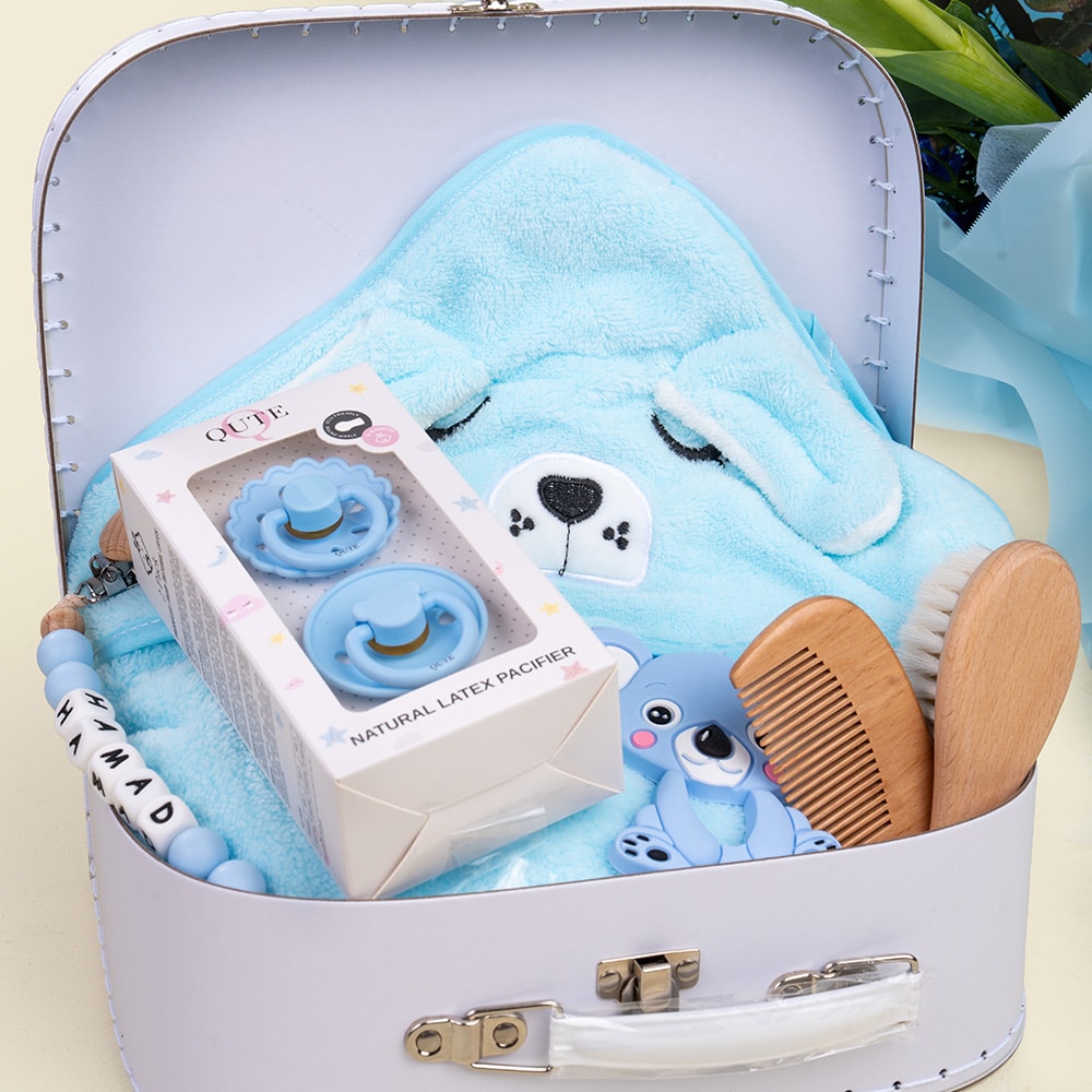 18.2 Comfort & Care Keepsake Bath Set for Baby Boy Qatar